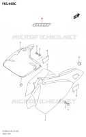 KUIP (DR Z400S:L9:E33) voor Suzuki DR-Z 400 2019