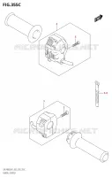 SCHAKELAARS (DR Z400S) voor Suzuki DR-Z 400 2021