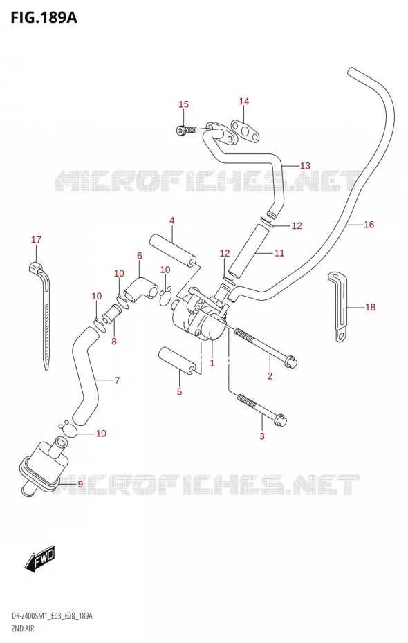 ANTI VERVUILINGS SYSTEM Suzuki MOTO 400 DR-Z 2021  DR-Z400S 2021 M1 (E28)