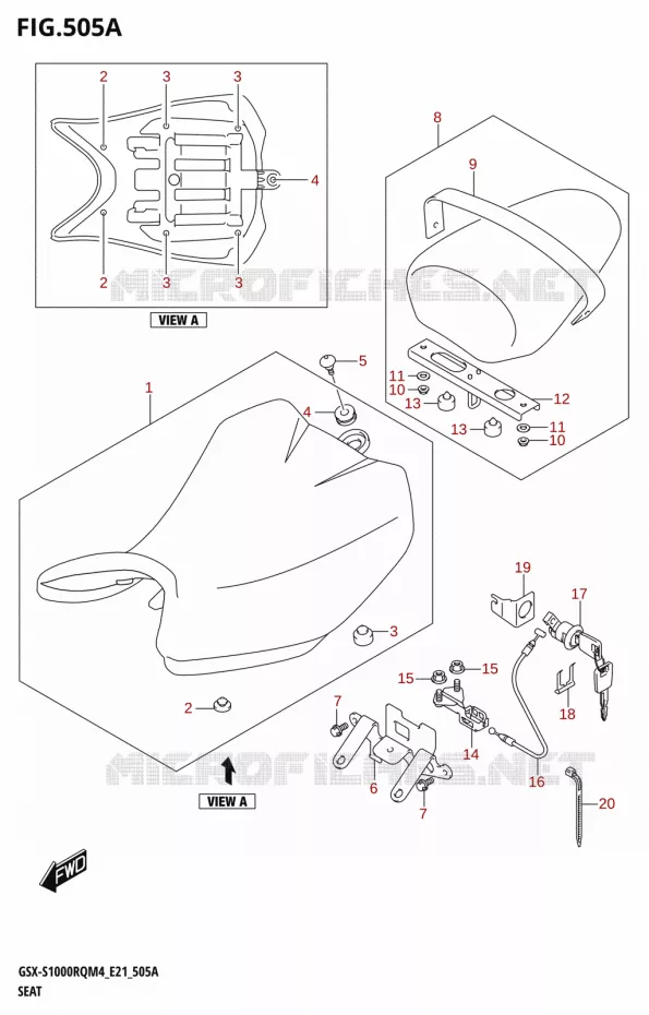 SEAT Suzuki MOTO 1000 GSX-S 2024  GSX-S1000RQ M4 (E21)