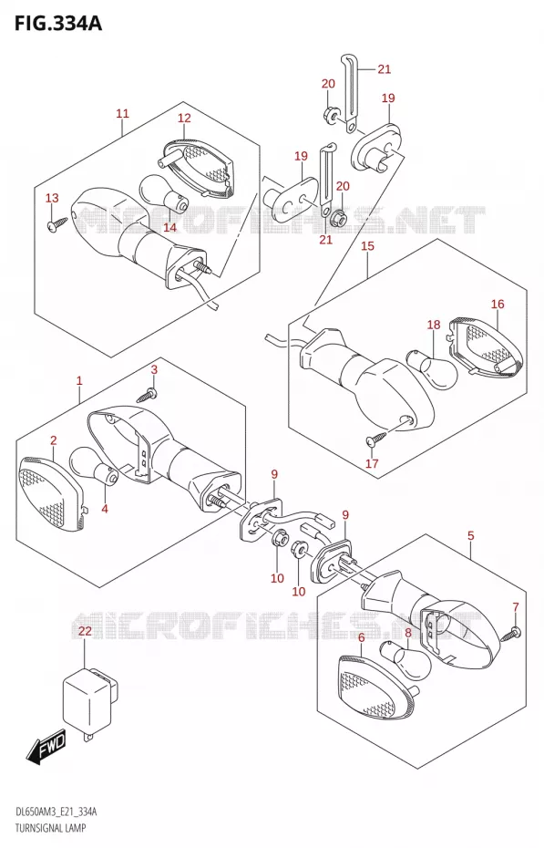 INDICATOREN Suzuki MOTO 650 V-STROM 2023  DL650AM3