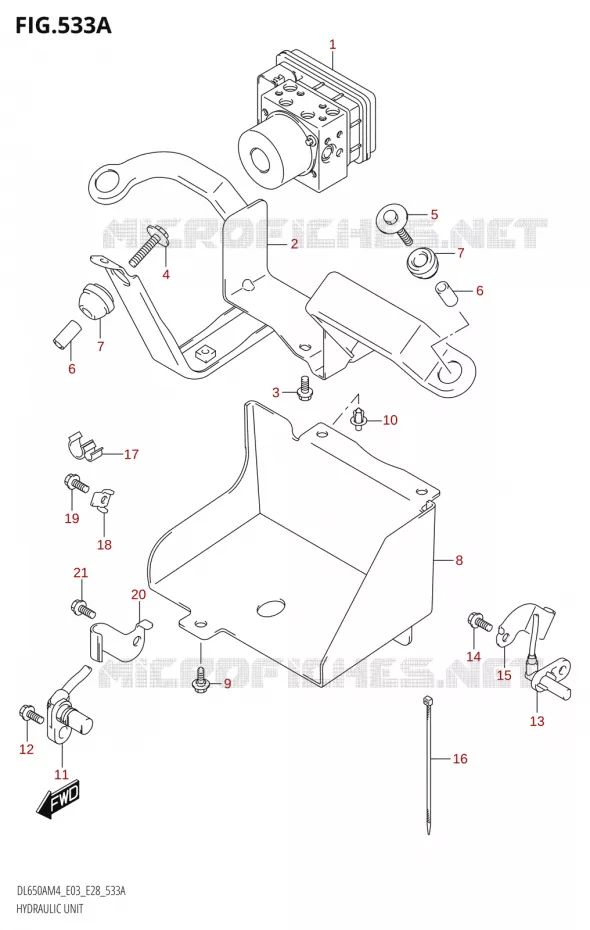 ABS Suzuki MOTO 650 V-STROM 2024  DL650AM4