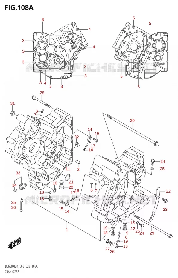 CARTER Suzuki MOTO 650 V-STROM 2024  DL650AM4