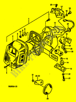 ACHTERLICHT (E39) voor Suzuki DR 250 1984