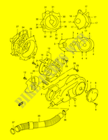 CASING voor Suzuki BURGMAN 150 1996
