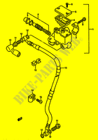FRONT HOOFDREMCILINDER (DR350SL/SM/SN/SP/SR) voor Suzuki DR 350 1993