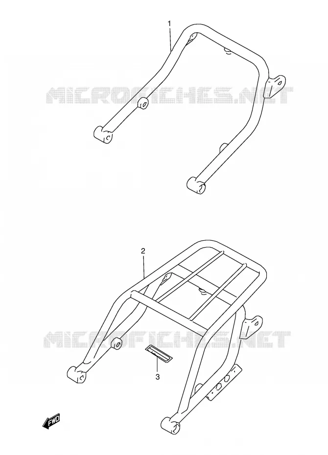 ACHTER GRIP Suzuki MOTO 350 DR 1999  DR350SEX(E2)