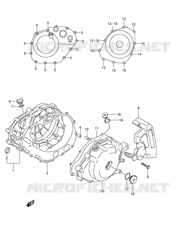 CASING Suzuki MOTO 650 V-STROM 2004  DL650U3K4(E2)