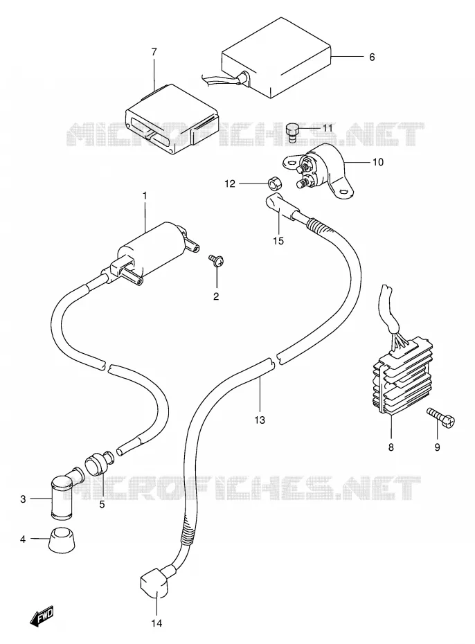 ELEKTRISCH Suzuki MOTO 200 DR 1995  DR200SES(E24)