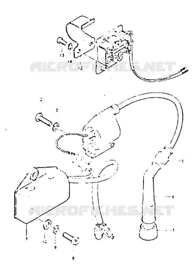 ELEKTRISCH Suzuki MOTO 400 DR 1981  DR400SX(T/X)
