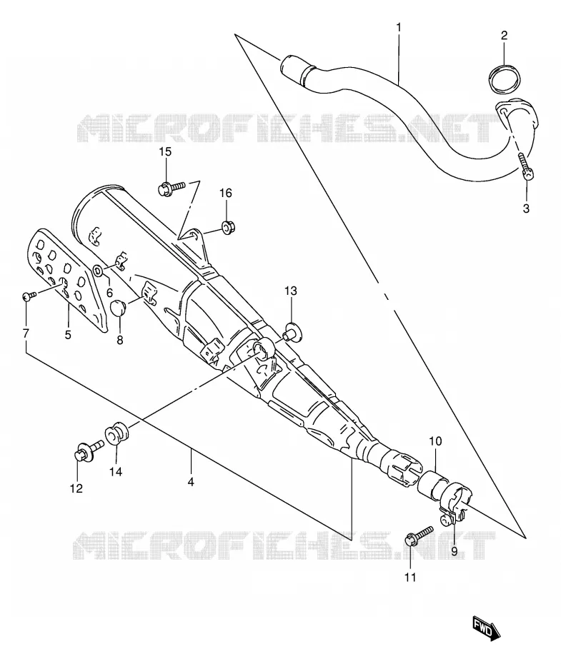GELUIDDEMPER Suzuki MOTO 125 DR 2001  DR125SEUK1(E2)