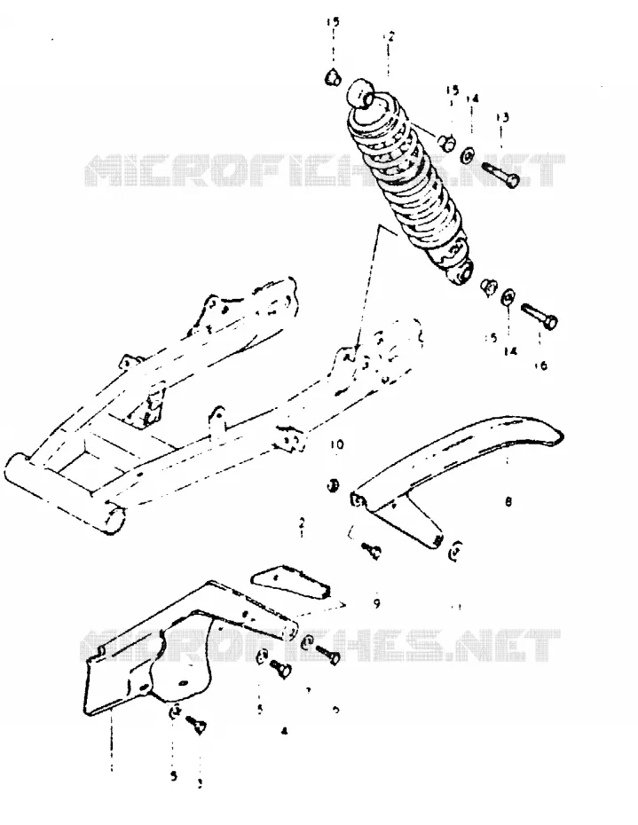 KETTINGKAST Suzuki MOTO 400 DR 1980  DR400ST(T/X)