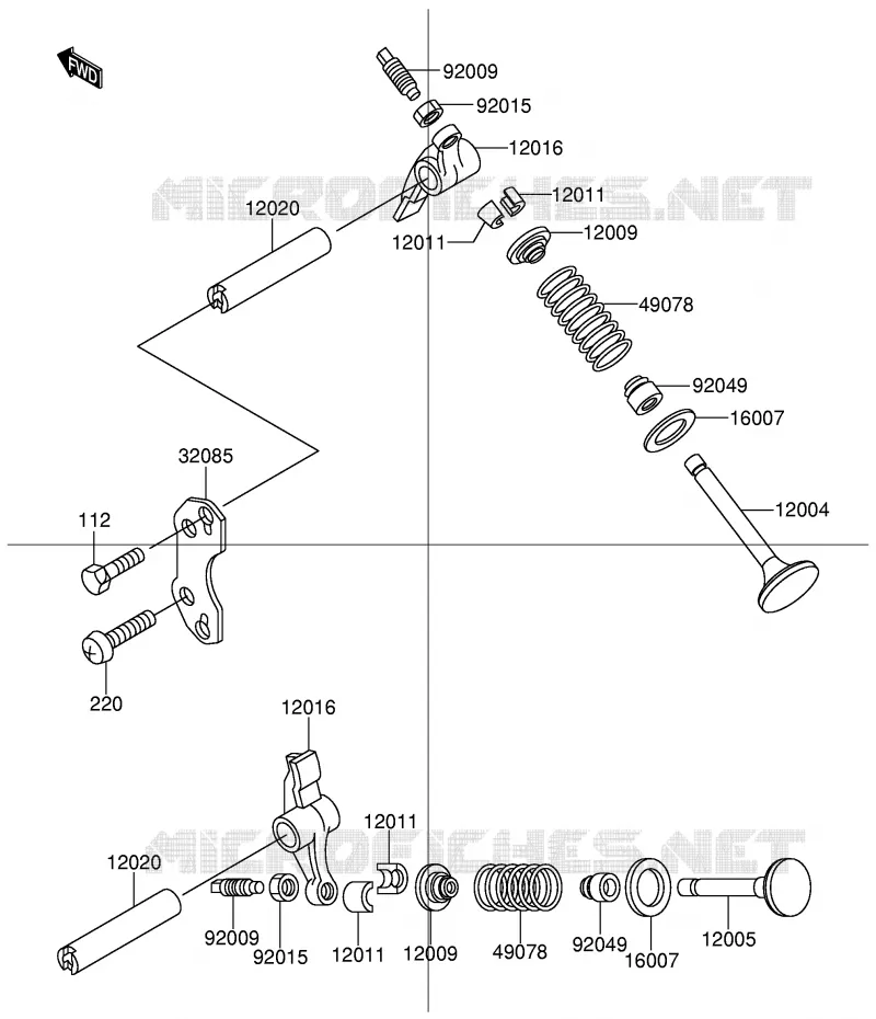 KLEP Suzuki SCOOTER 110 FD 2003  FD112KK3(E41)