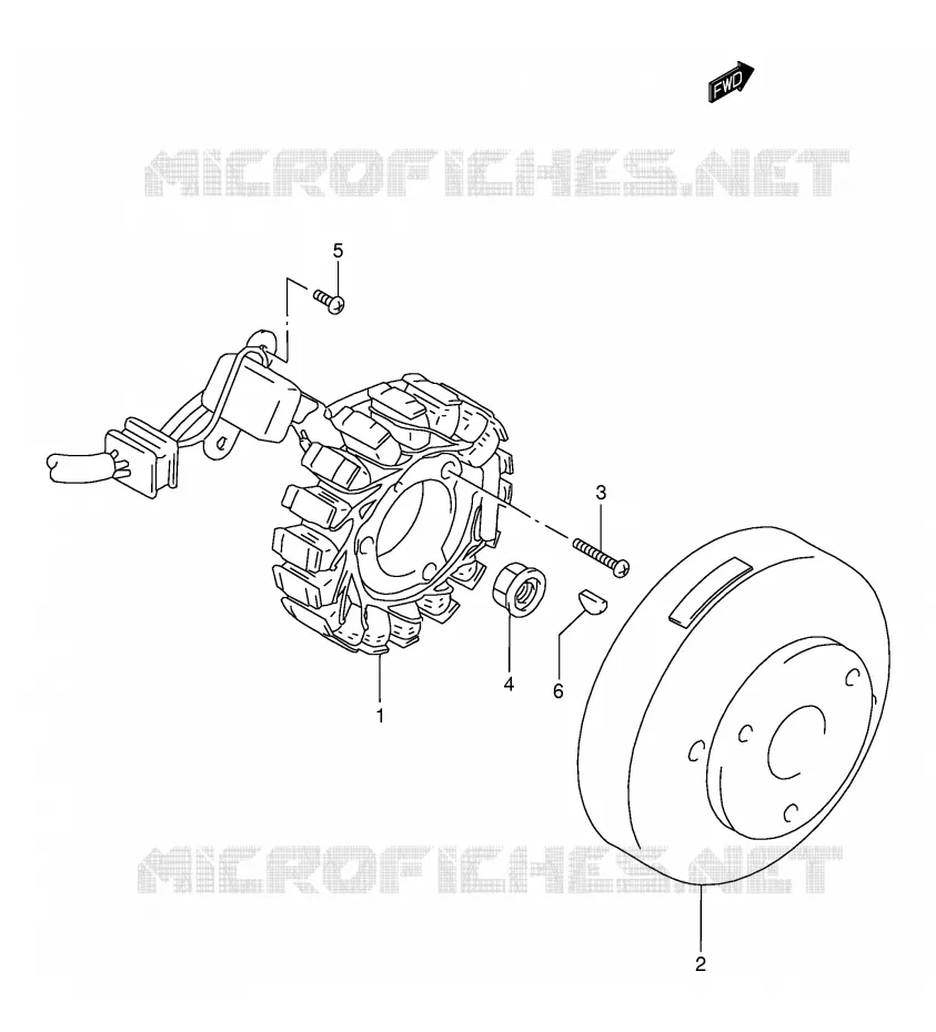 ONTSTEKING Suzuki MOTO 200 DR 2005  DR200SEK5(E3/E28)