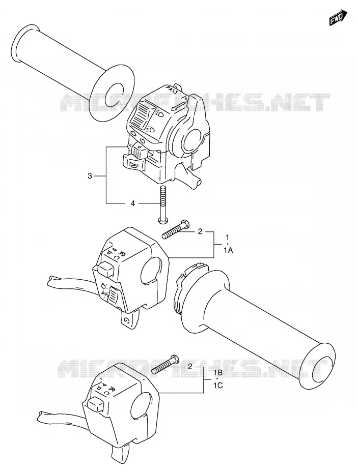 SCHAKELAARS Suzuki MOTO 650 DR 1998  DR650SEW(E4)