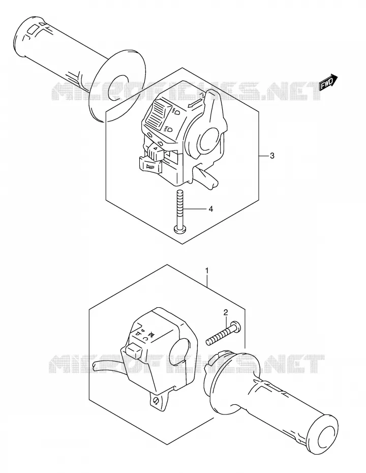 SCHAKELAARS Suzuki MOTO 650 DR 2004  DR650SEK4(E3/E28)