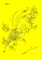 CARBURATOR (FRONT)(MODELE H/J/K/L/M/N/P/R) voor Suzuki INTRUDER 1400 1988