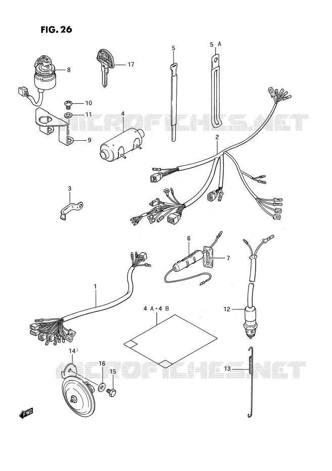 BEDRADING Suzuki MOTO 185 TS-ER 1992  TS185ERN(E24)