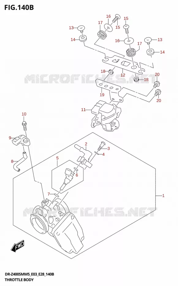 GASKLEPHUIS (E33) Suzuki MOTO 400 DR-Z 2025  DR-Z400SMRL 2025 M5 (E28)