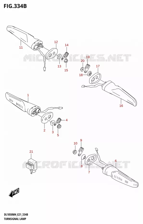 INDICATOREN (DL1050RR) Suzuki MOTO 1050 V-STROM 2024  DL1050RJ 2024 M4 (E21)
