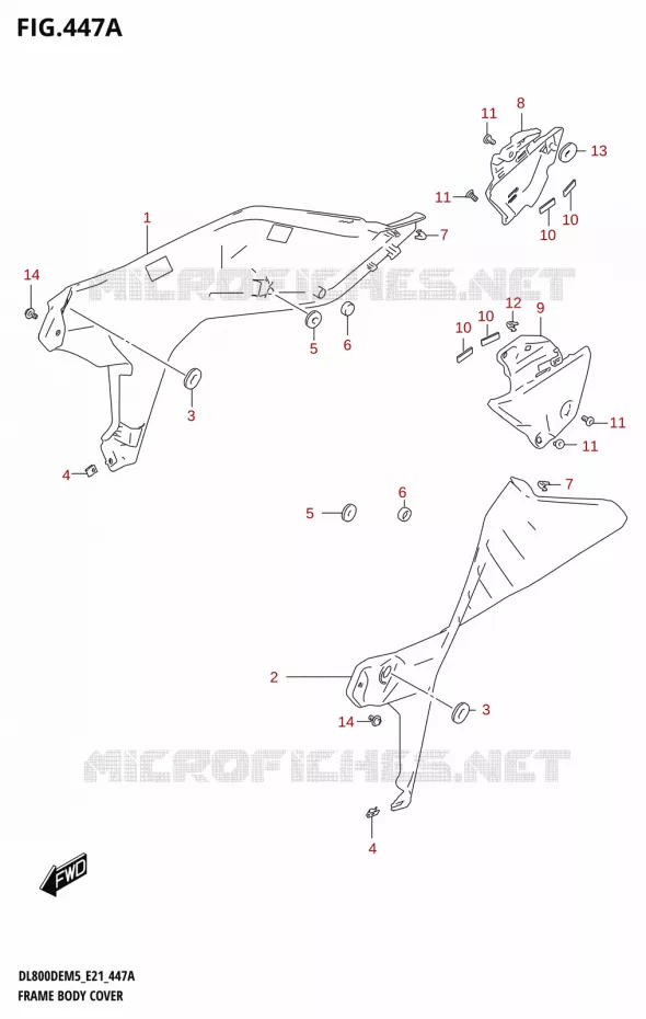 KUIP Suzuki MOTO 800 V-STROM 2025  DL800DERC 2025 M5 (E21)