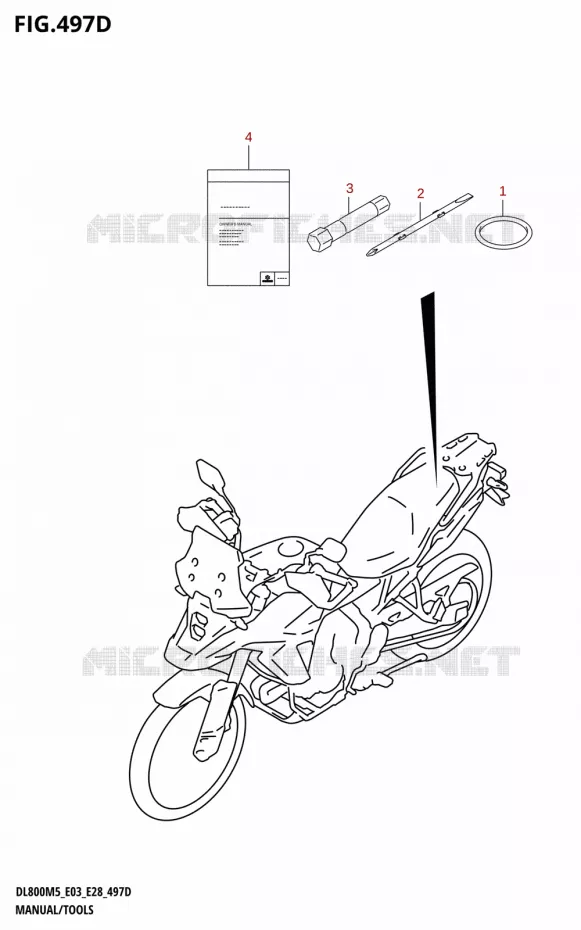 GEBRUIKERSHANDLEIDINGEN - TOOLS (E28) Suzuki MOTO 800 V-STROM 2025  DL800RQ 2025 M5 (E28)