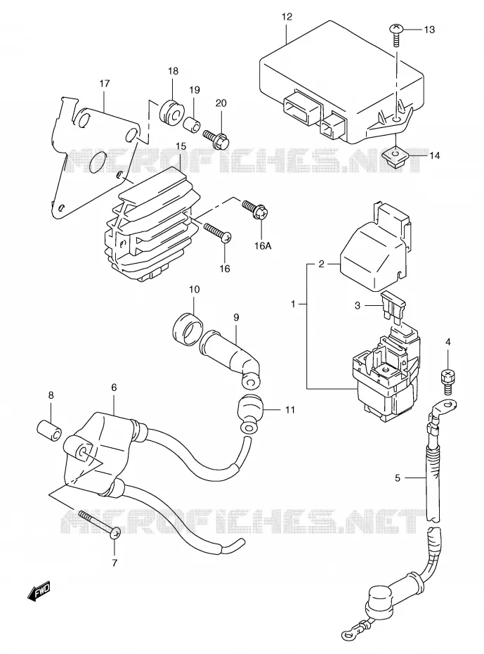 ELEKTRISCH Suzuki MOTO 650 FREEWIND 1999  XF650X(E2)