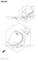 SEAT (VL800T) voor Suzuki BOULEVARD 800 2022