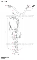 BENZINE POMP voor Suzuki BURGMAN 400 2024