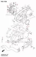 CARTERDEKSEL voor Suzuki BURGMAN 400 2024