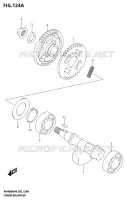 CRANK BALANCER voor Suzuki BURGMAN 400 2024