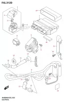 ELEKTRISCH voor Suzuki BURGMAN 400 2024
