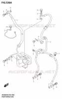 FRONT REMSLANG voor Suzuki BURGMAN 400 2024