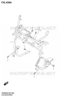 LEG SHIELD BRACE voor Suzuki BURGMAN 400 2024