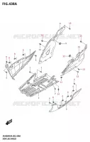 ONDERAANKLEDING voor Suzuki BURGMAN 400 2024