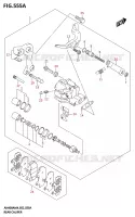 REAR CALIPER voor Suzuki BURGMAN 400 2024