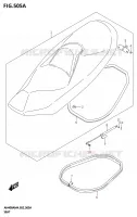 SEAT voor Suzuki BURGMAN 400 2024