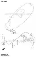 SEAT voor Suzuki BURGMAN 400 2024