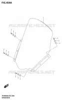 VOORRUIT voor Suzuki BURGMAN 400 2024
