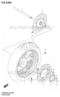 VOORWIEL voor Suzuki BURGMAN 400 2024