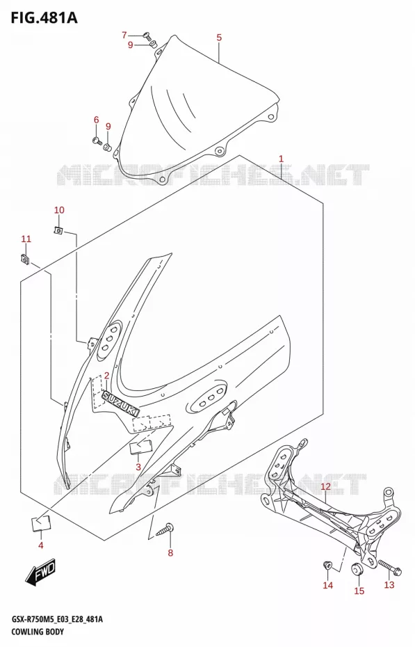 KUIP (GSX-R750) Suzuki MOTO 750 GSX-R 2025  GSX-R750 2025 M5 (E28)