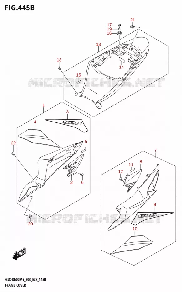 KUIP (GSX-R600Z) Suzuki MOTO 600 GSX-R 2025  GSX-R600 2025 M5 (E28)
