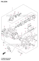 FINAL BEVEL GEAR (FRONT) voor Suzuki KINGQUAD 400 2024