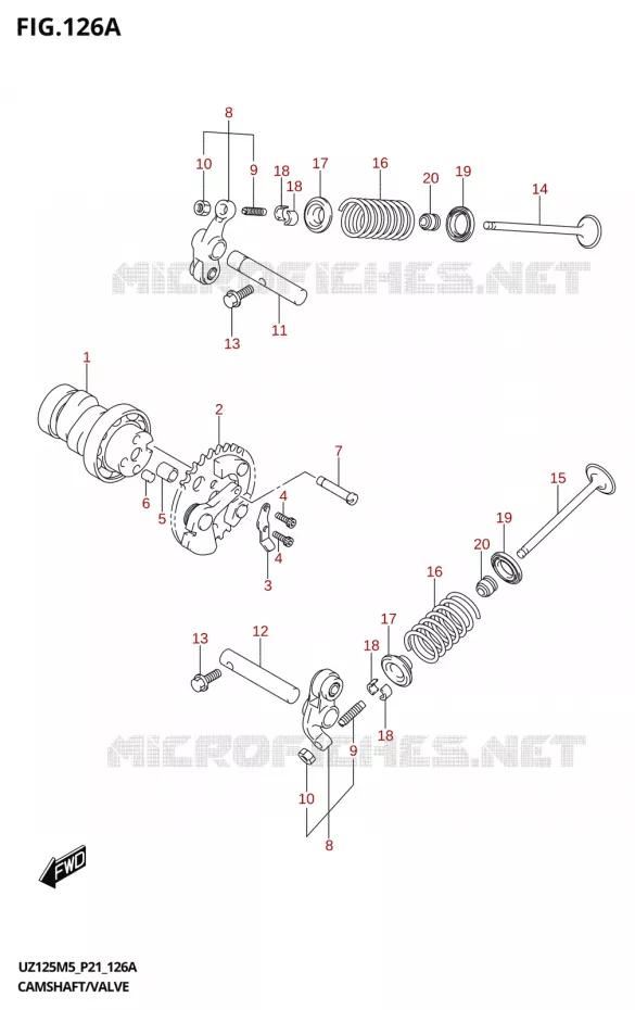 NOKKENAS - KLEPPEN Suzuki SCOOTER 125 ADDRESS 2025  UZ125M5 P21 2025 M5 (P21)