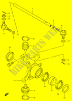 STUURINRICHTINGS   HUB (MODEL K5/K6/K7) voor Suzuki EIGER 400 2004