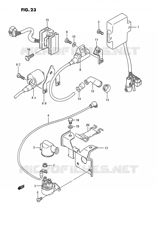 ELEKTRISCH Suzuki QUAD 250 KINGQUAD 1994  LT-F4WDR(E2)