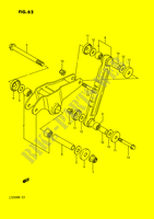 SCHOKBREKER AANEENSCHAKELING (MODELE H/J/K/L) voor Suzuki QUADRACER 250 1986