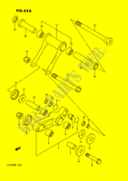 SCHOKBREKER AANEENSCHAKELING (MODELE M/N) voor Suzuki QUADRACER 250 1989