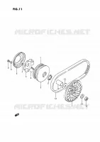 TRANSMISSION (1) voor Suzuki QUADSPORT 80 1991