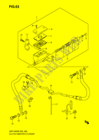 CLUTCH HOOFDREMCILINDER (GSF1200K6/AK6) voor Suzuki BANDIT 1200 2006